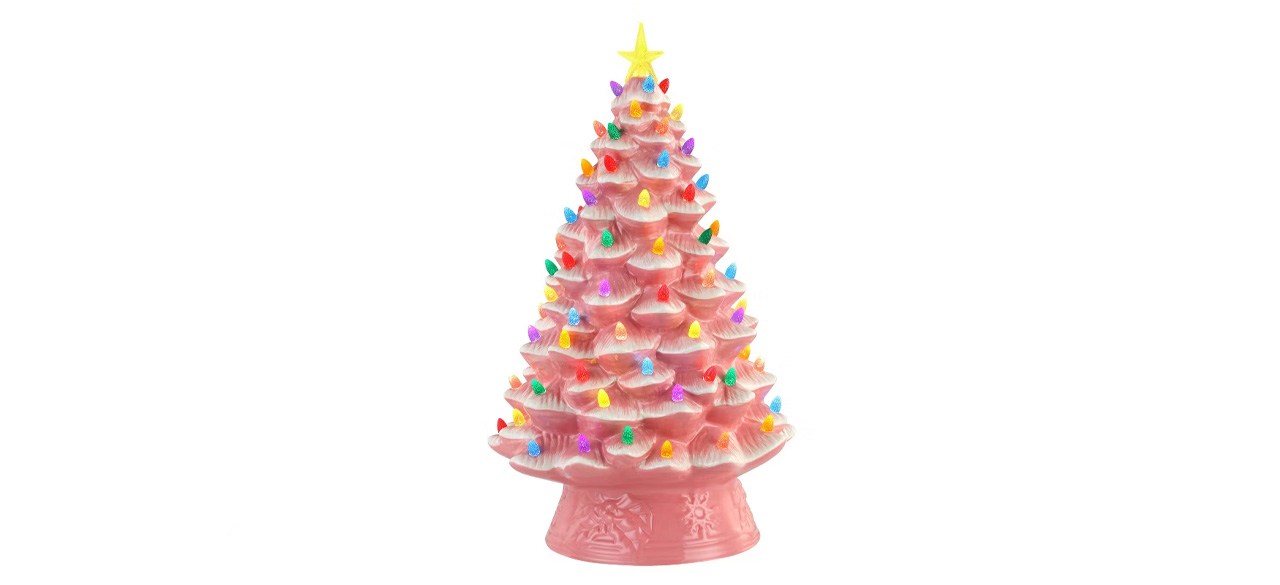 Mr. Christmas Large Nostalgic Ceramic LED Christmas Tree