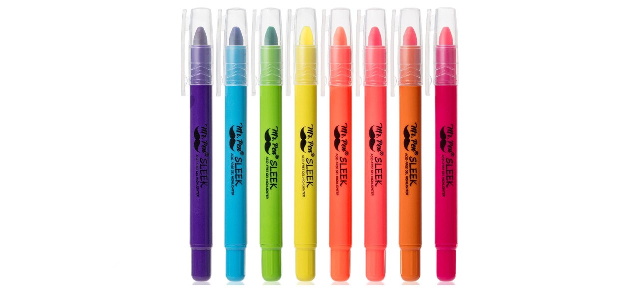 Mr. Pen No Bleed Gel Highlighters