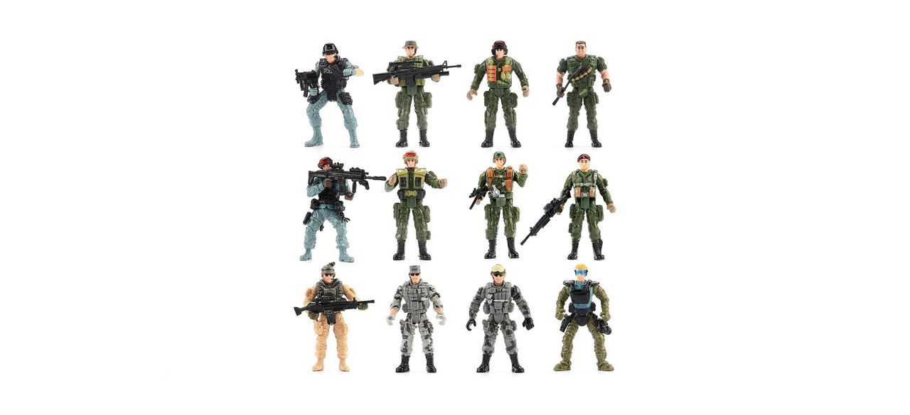 best Mr. River U.S. Army SWAT Team Toy Soldier Action Figures