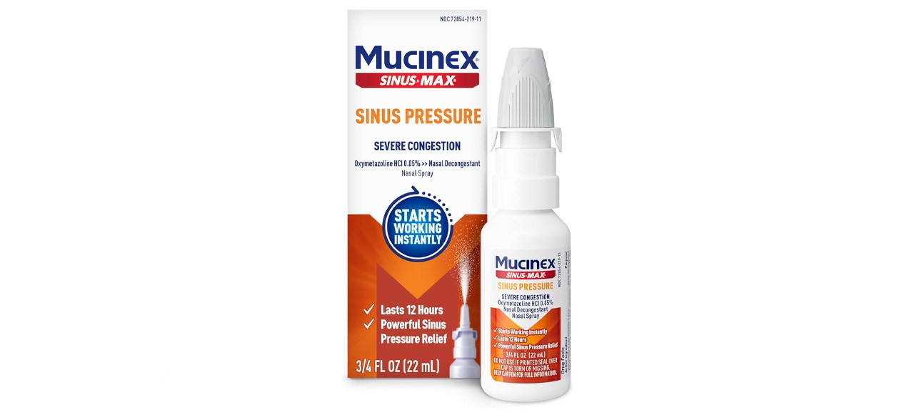 Mucinex Sinus-Max Severe Nasal Congestion Relief Sinus & Allergy Nasal Spray