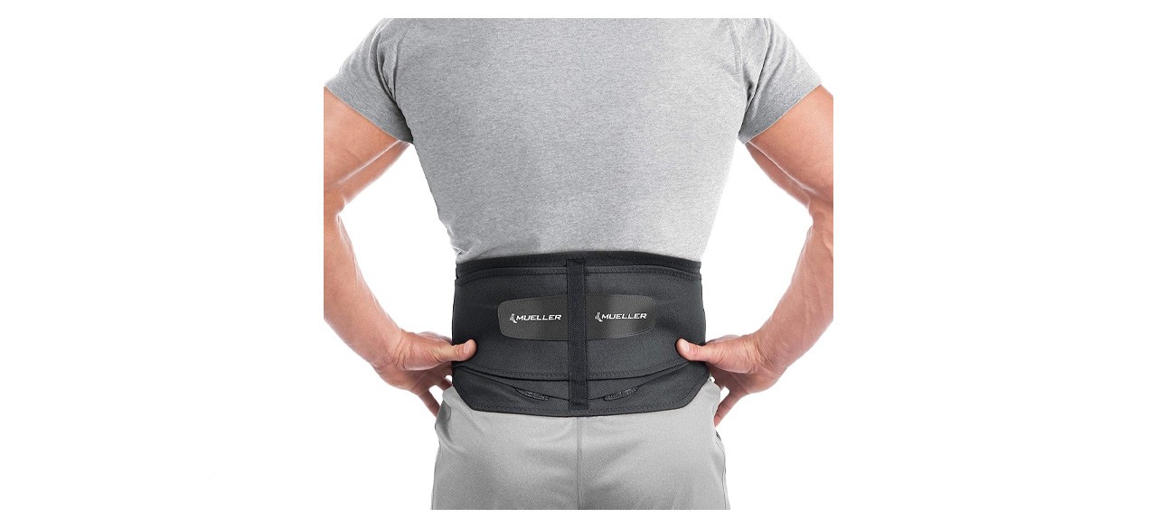 Mueller Adjustable Lumbar Support Back Brace