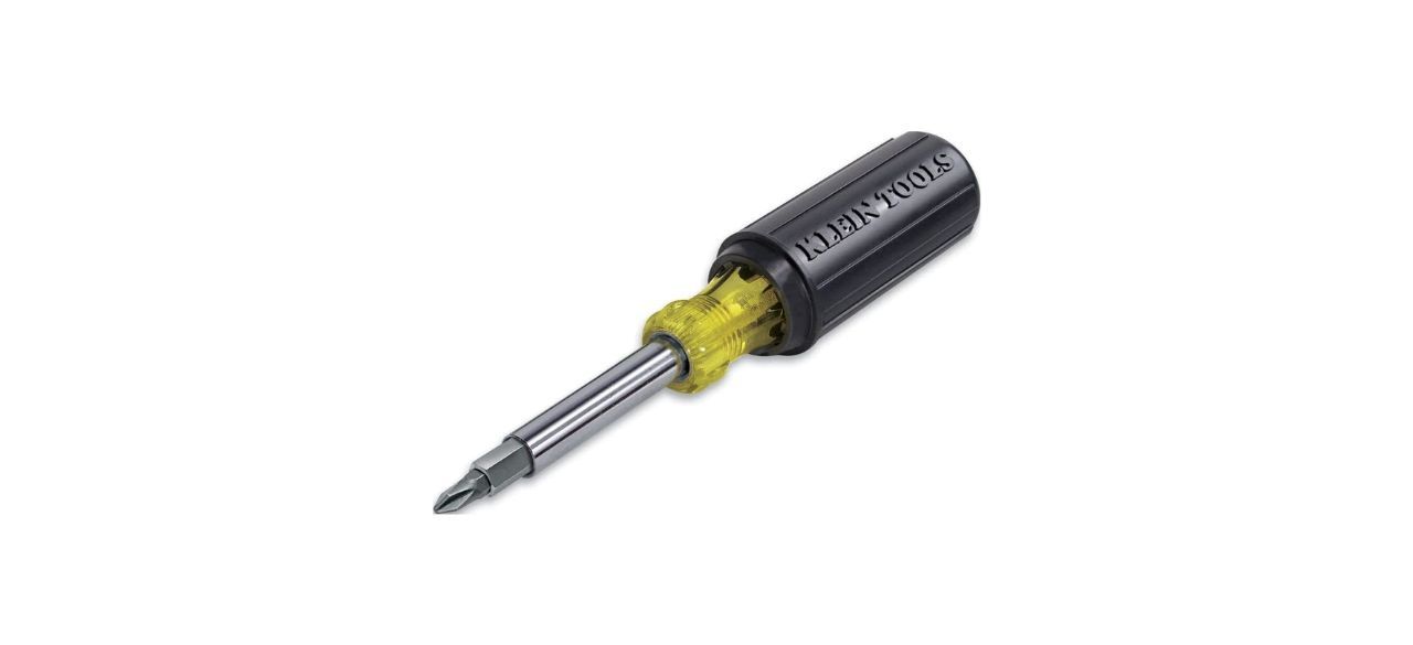 Klein Tools' cushioned-grip screwdriver