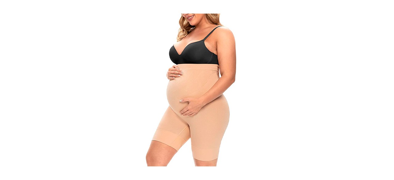 Best Narcissus Seamless Maternity Shapewear Mid-Thigh Underwear