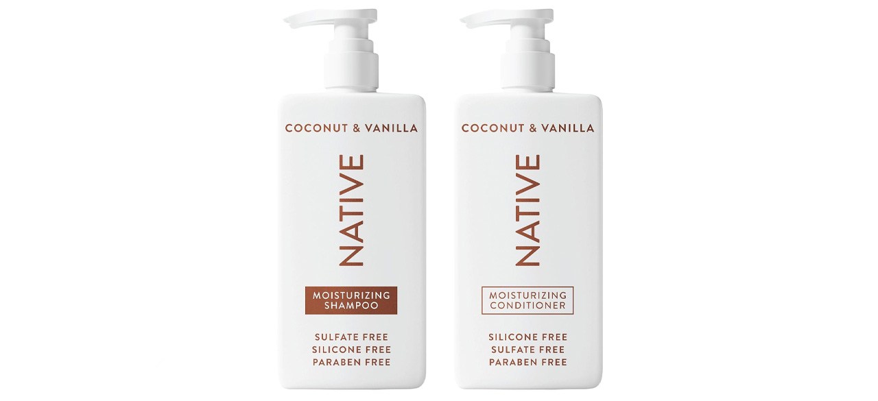 Native Coconut & Vanilla Shampoo and Conditioner