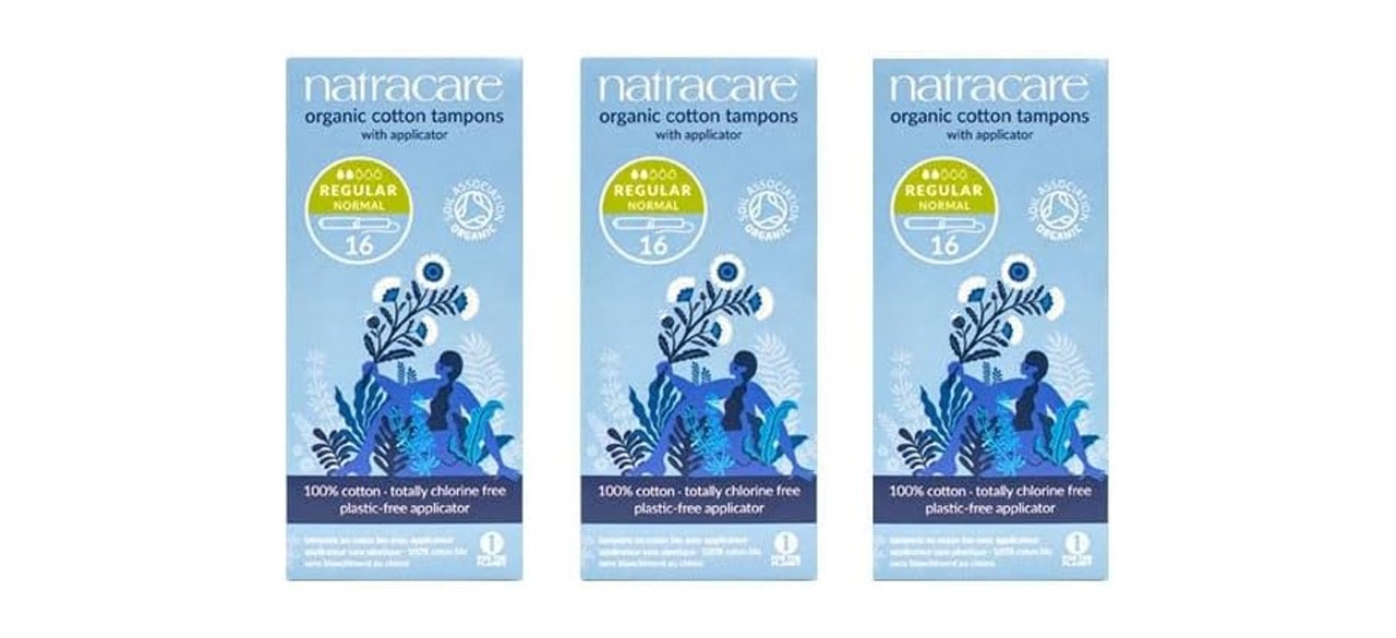 Natracare’s Organic Natural Tampons with Applicator