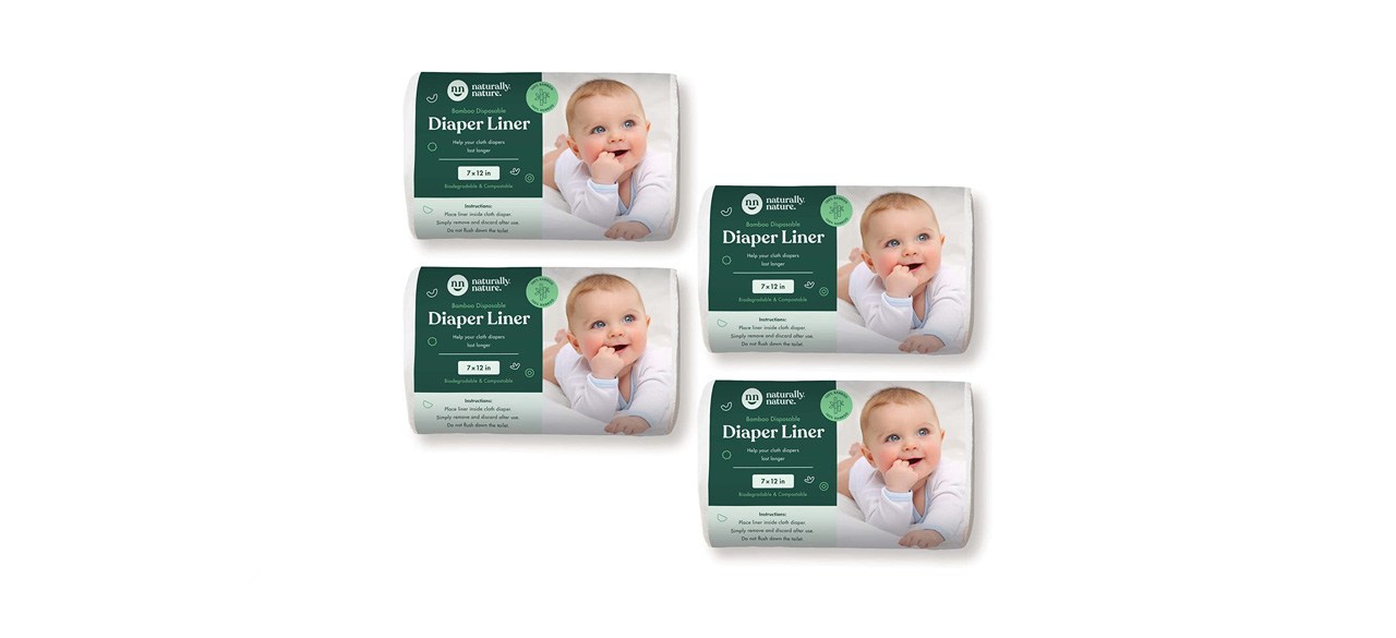 best Naturally Nature Bamboo Diaper Liners