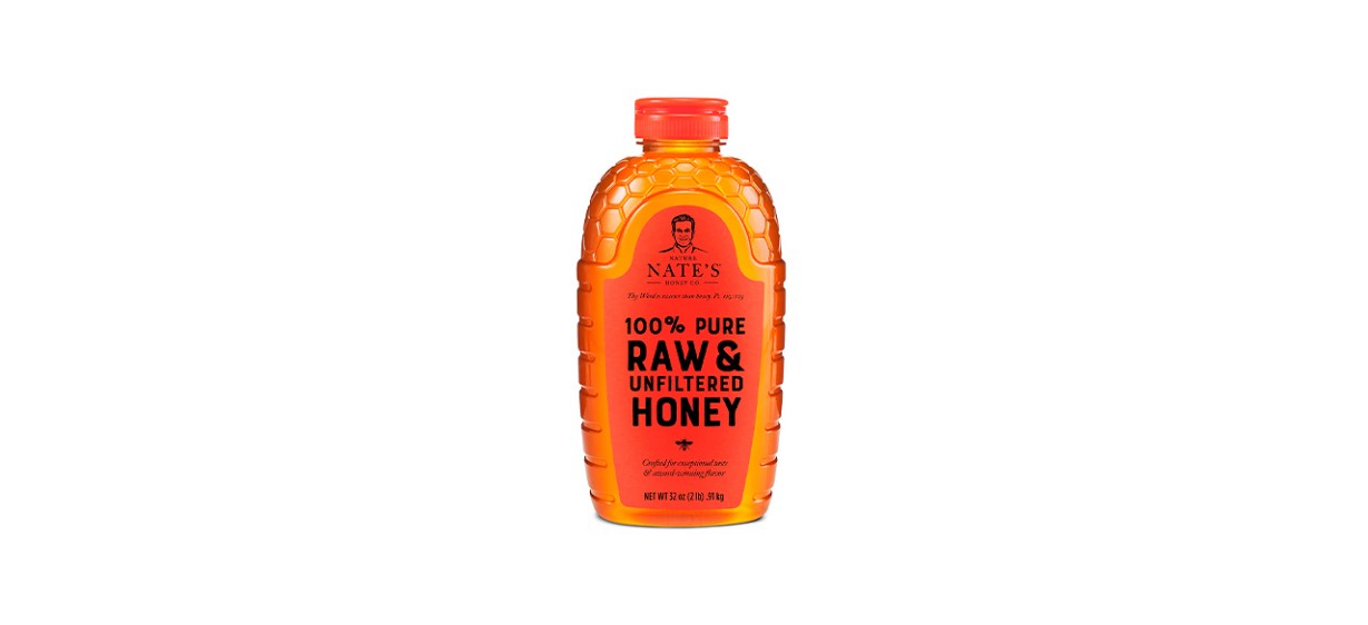 Best Nature Nate’s 100% Pure Raw and Unfiltered Honey