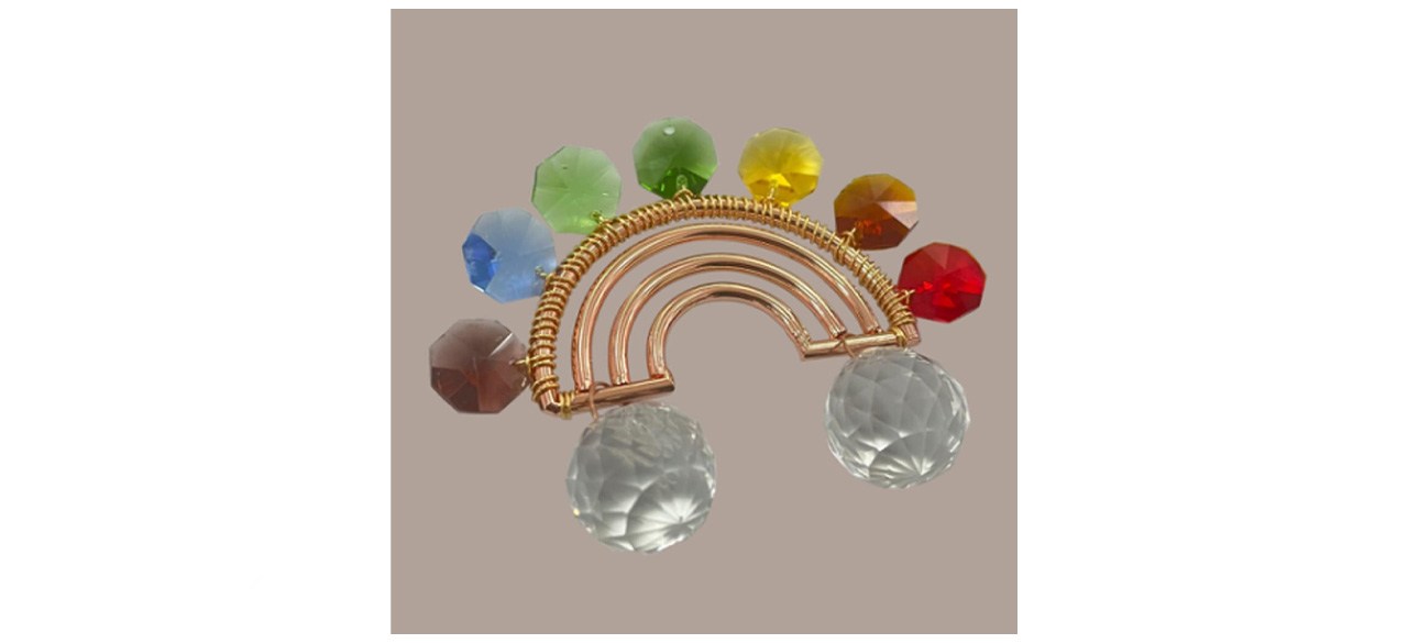 Naturemama K9 Crystal Suncatcher Rainbow Maker Hanging Prism Ornament