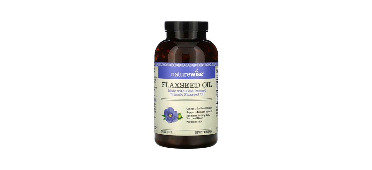 Best NatureWise Organic Flaxseed Oil