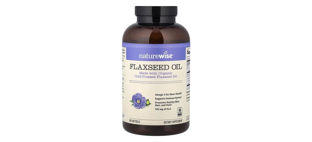 NatureWise Organic Flaxseed Oil