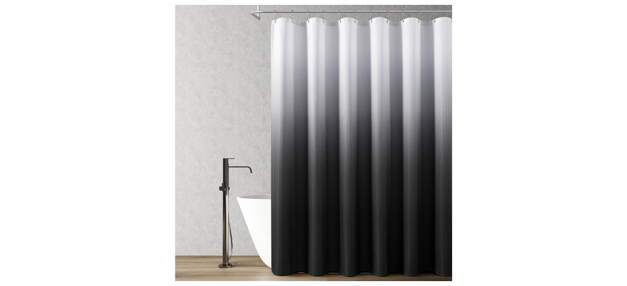 Best black and white shower curtain