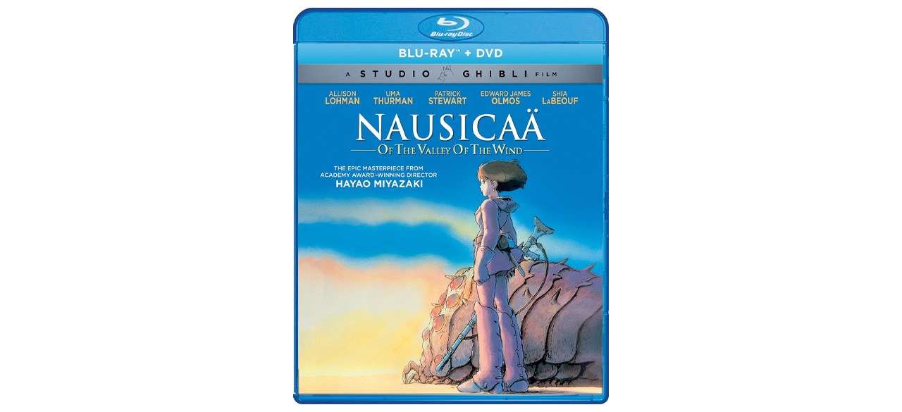Mejor Nausicaa del Valle del Viento Blu-Ray sobre fondo blanco