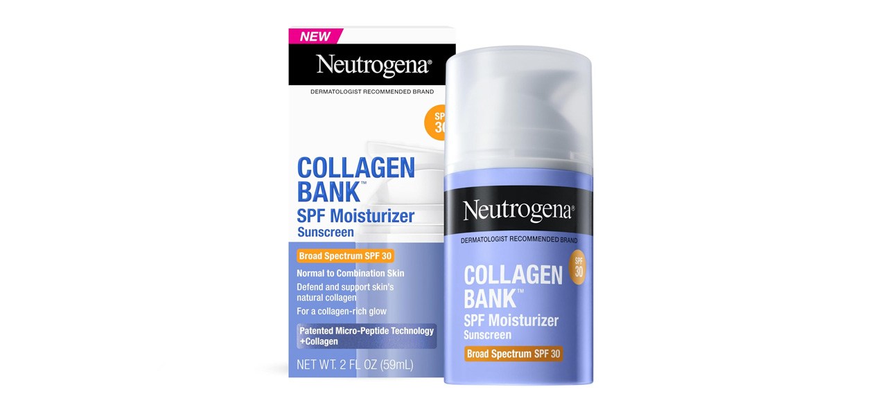  Neutrogena Collagen Bank Face Moisturizer with SPF 30 Sunscreen