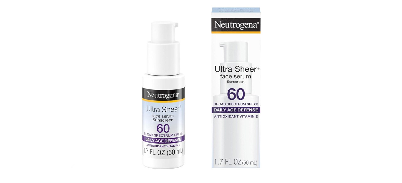 Neutrogena Invisible Daily Defense SPF 60 Face Sunscreen + Hydrating Serum