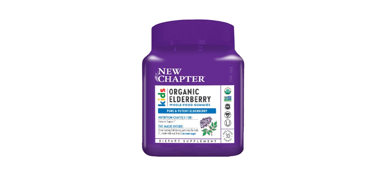 Best New Chapter Kids Organic Elderberry Gummies