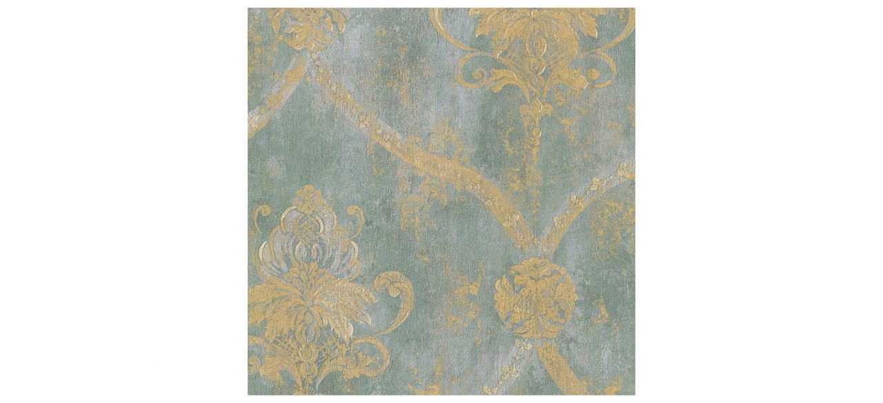 Norwall’s French Faux Damask Wallpaper