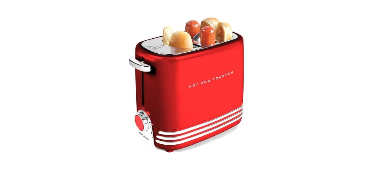 Best Nostalgia Two-Slot Hot Dog and Bun Toaster