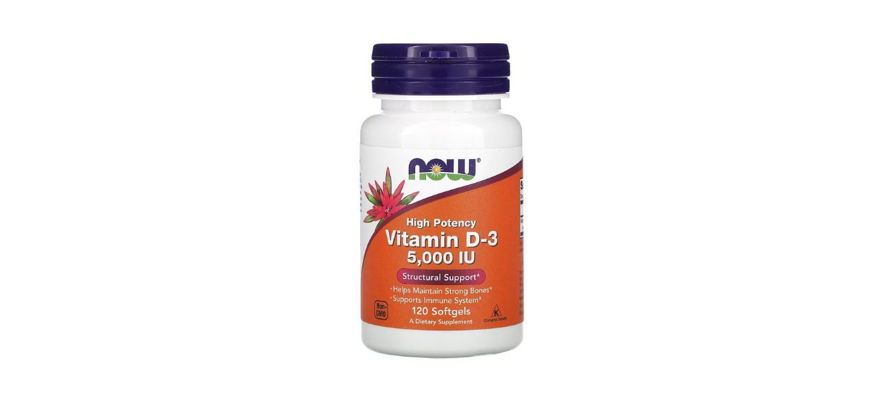 Now Foods Vitamin D3 5,000 IU Softgels