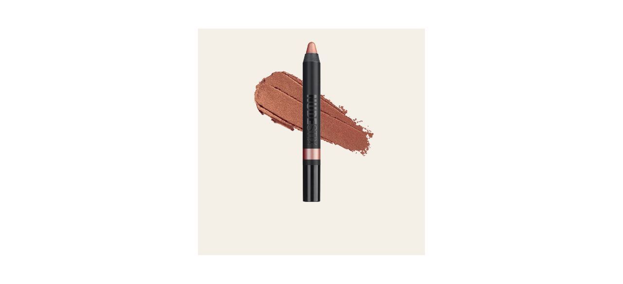 An eyeshadow pencil in the shade "Seychelles," a shimmery brownish pink