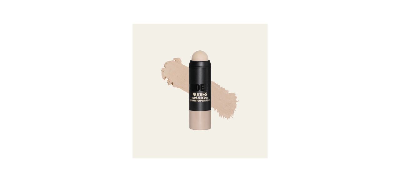 A matte foundation stick in the lightest shade, "light 1"