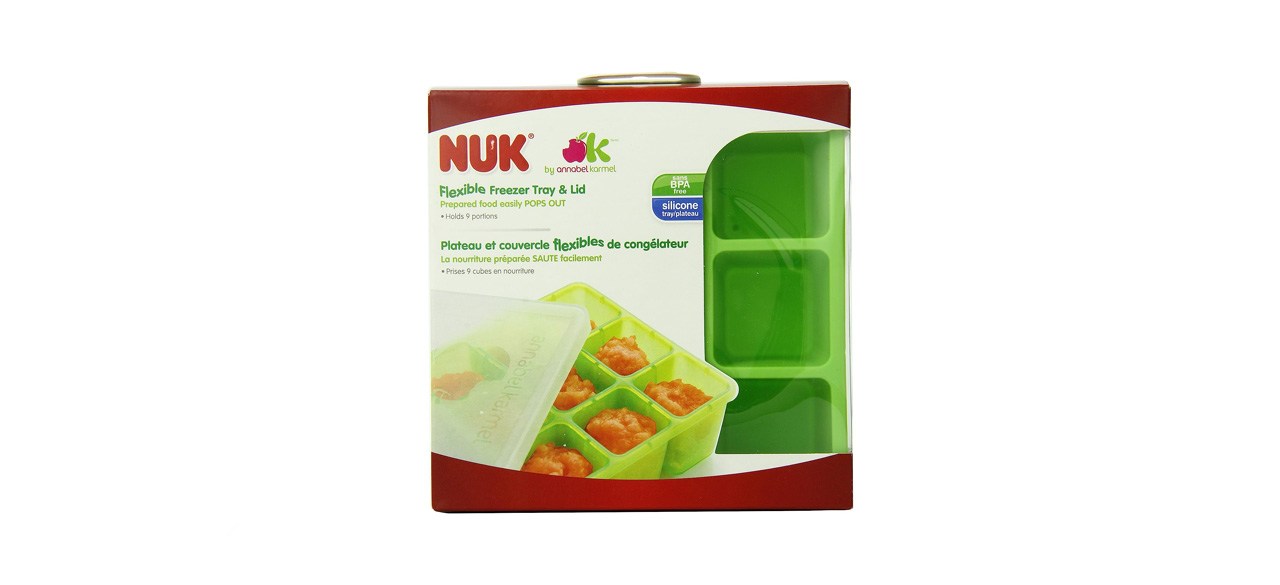 best Nuk Baby Food Flexible Freezer Tray and Lid Set