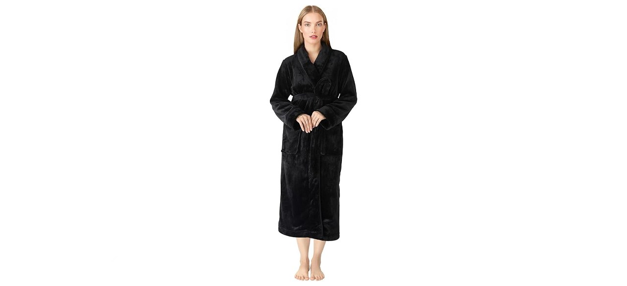 NY Threads Women’s Fleece Bathrobe