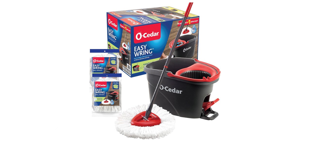 best O-Cedar EasyWring Microfiber Spin Mop