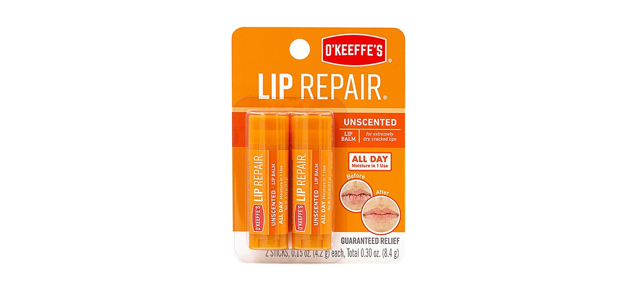 Best O'Keeffe's Unscented Lip Repair Lip Balm