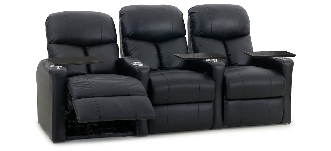 Octane Seating Bolt XS400 Motorized Leather Home theater Recliner Set