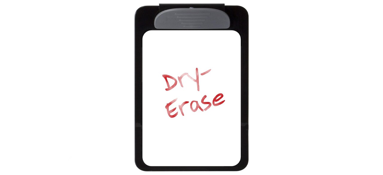 Officemate Magnet Plus White Magnetic Dry-Erase Memo Clipboard