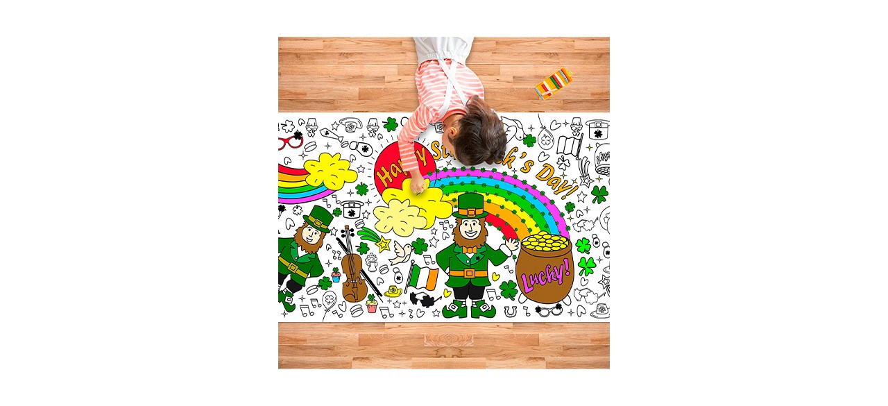 Best Ohome St. Patrick's Day Coloring Poster