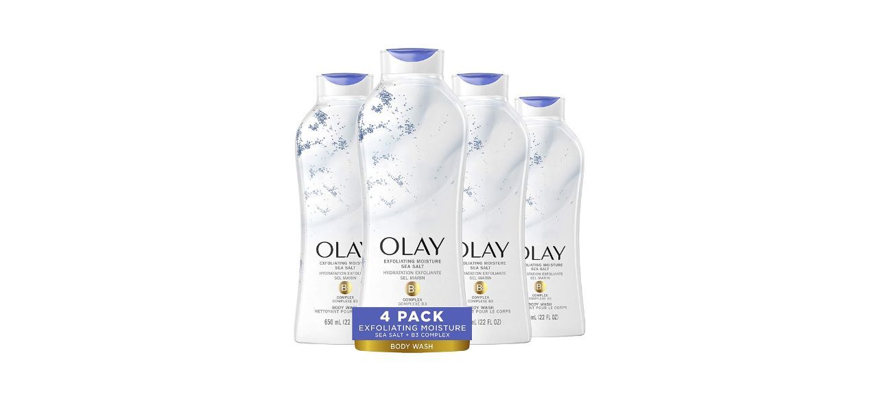 Best Olay Daily Exfoliating Sea Salt Body Wash