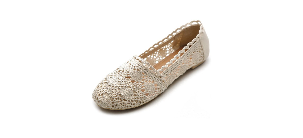 Best Ollio Lace Ballet Flats