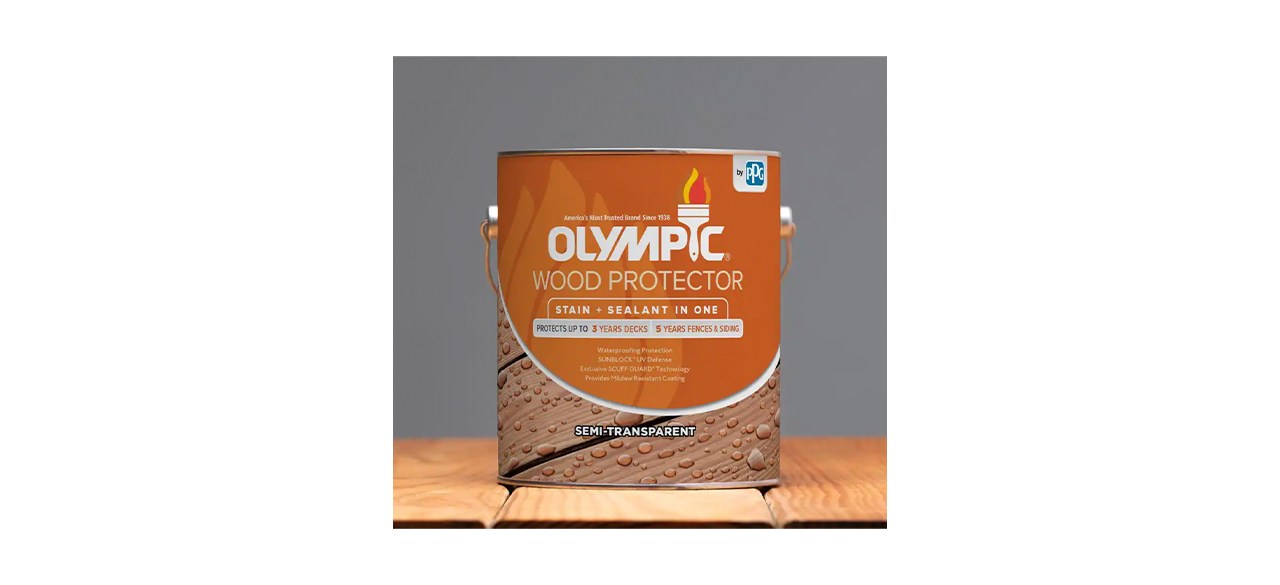 Best Olympic Wood Protector Stain Plus Sealant