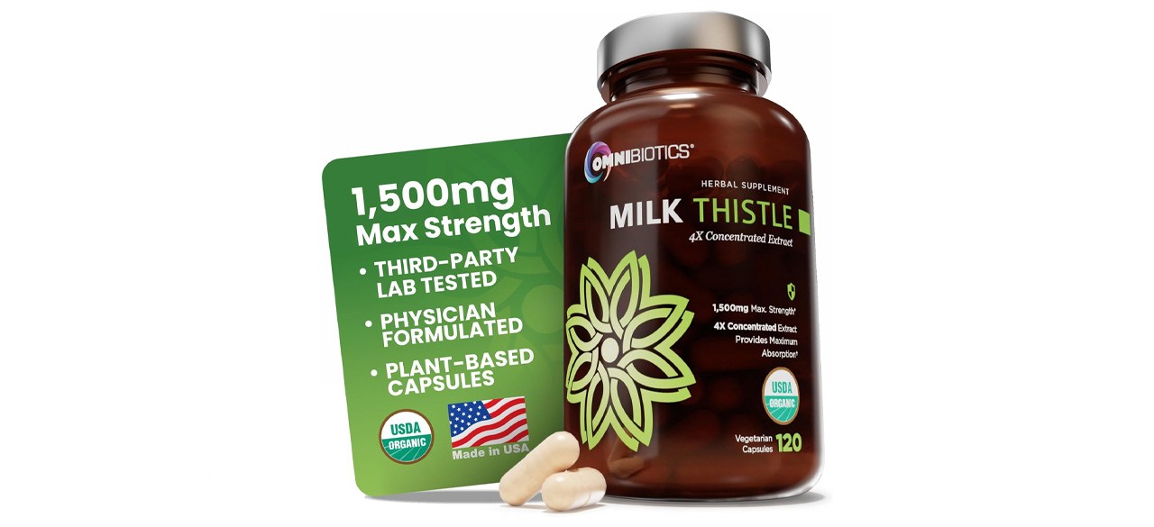 best OmniBiotics Milk Thistle Capsules