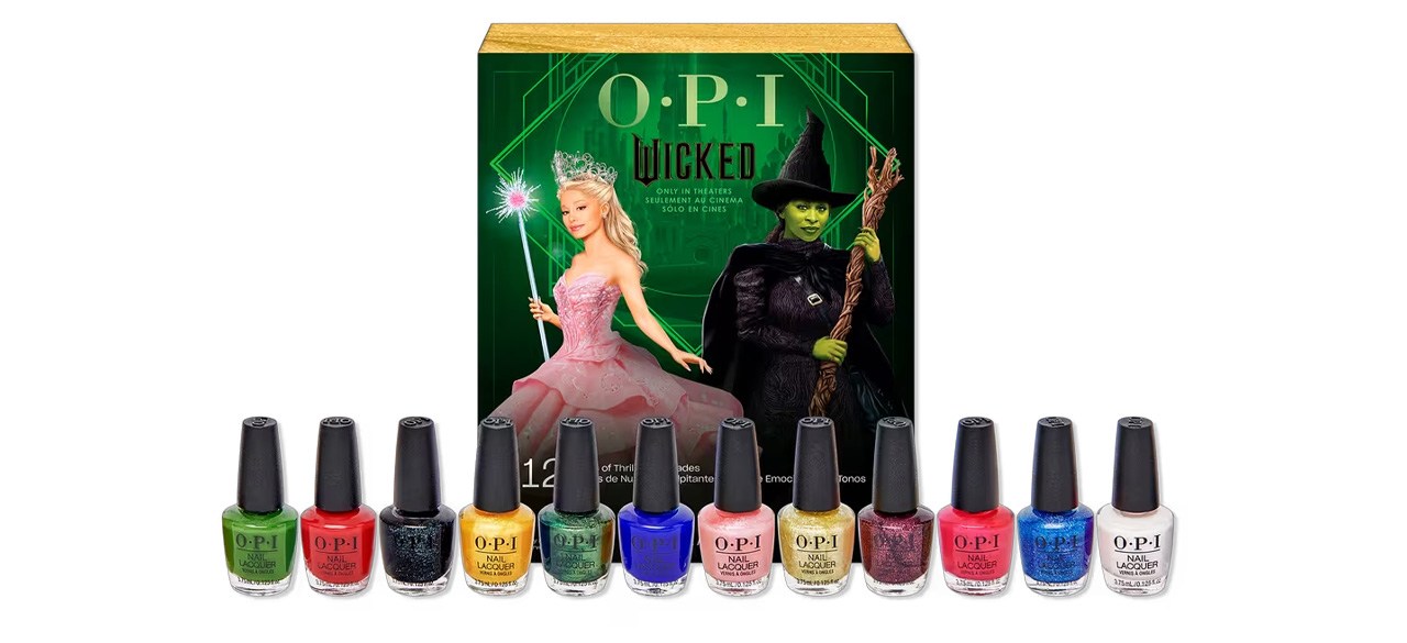 OPI x Wicked Nagellack Mini-Packung mit 12 Stück