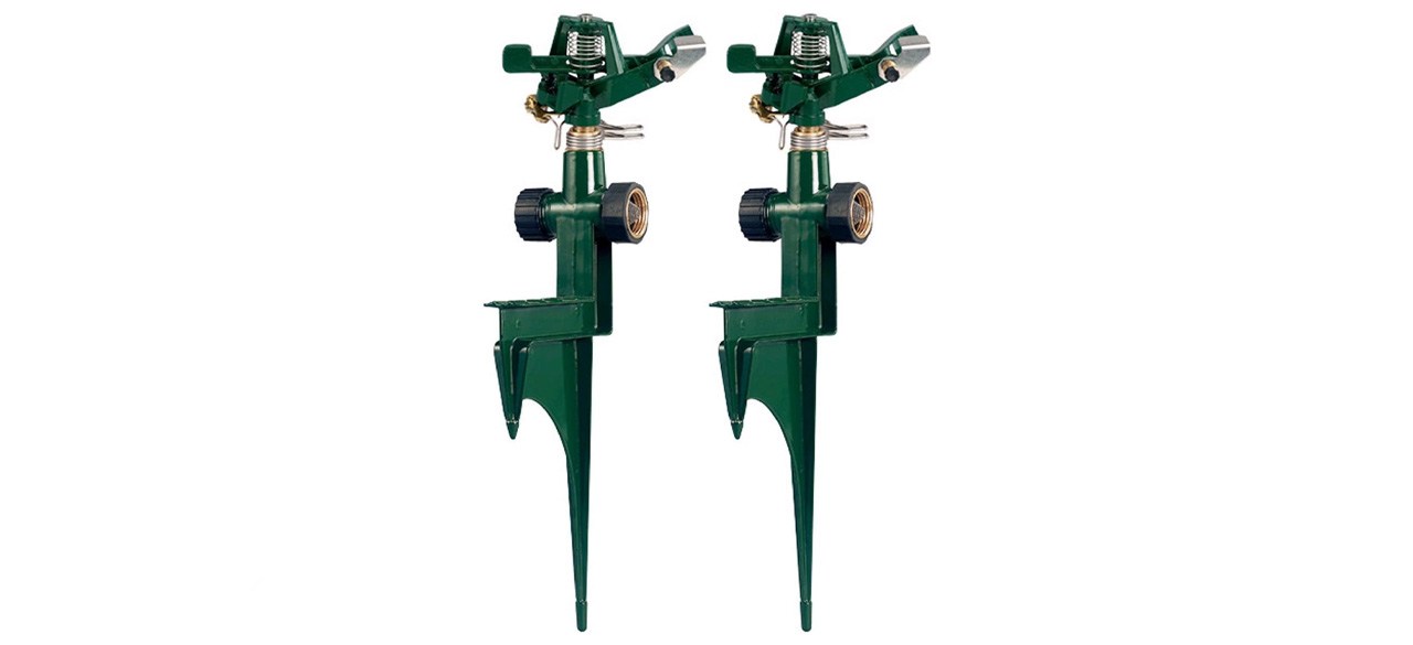 Orbit Zinc Impact Sprinkler on Zinc Spike