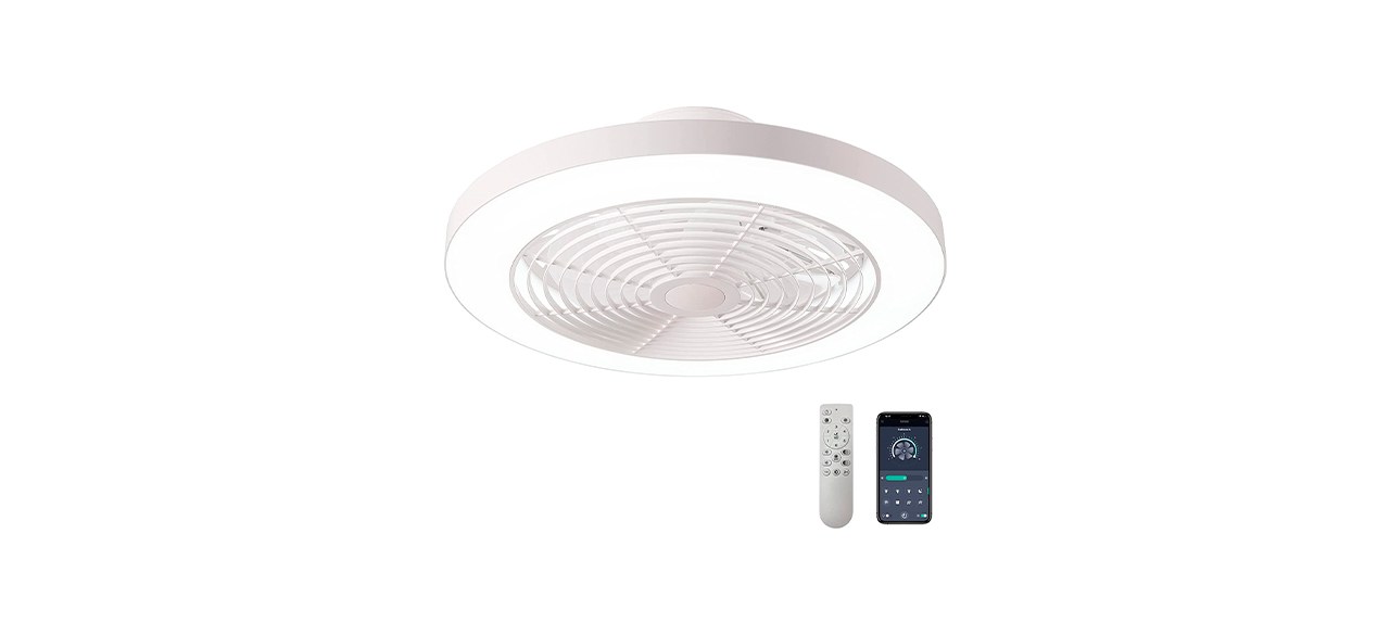 Best Orison Thin Modern Smart Fan with Light