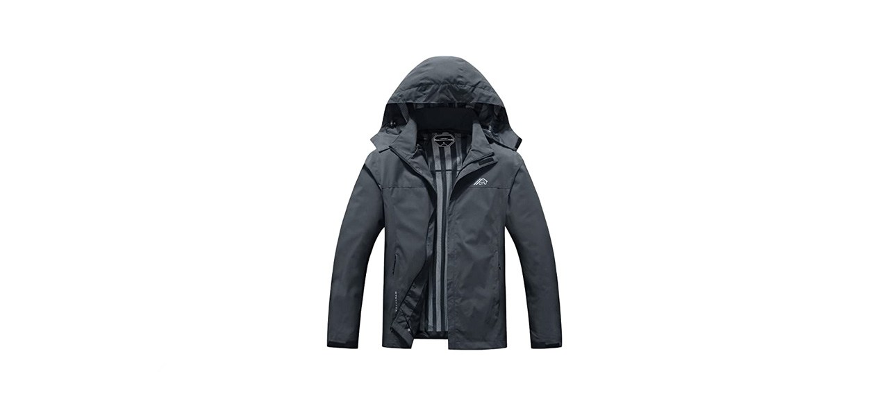 best OTU Men's Lightweight Waterproof Hooded Rain Jacket