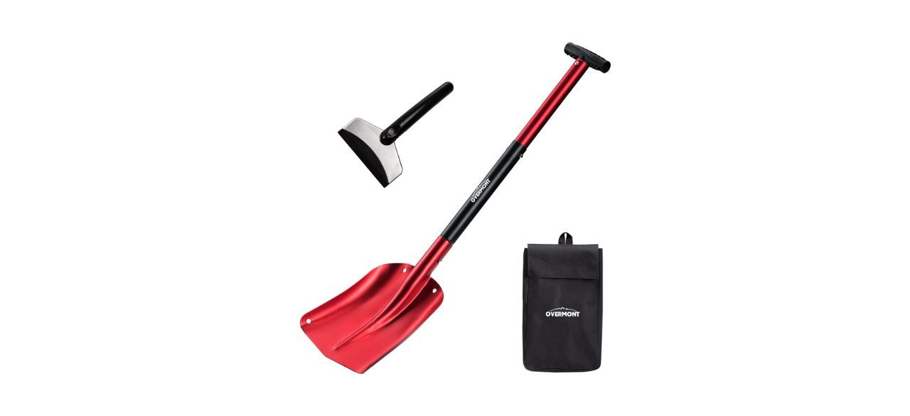 Best Overmont Collapsible Snow Shovel