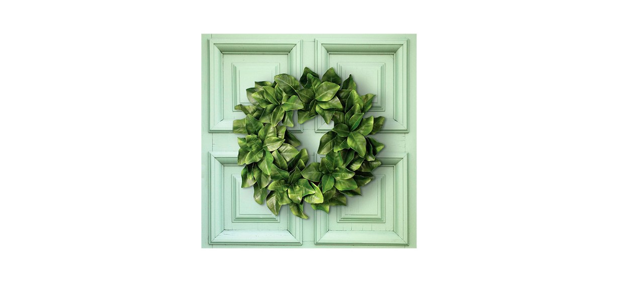 Best Overstock Eva Magnolia Leaf Wreath