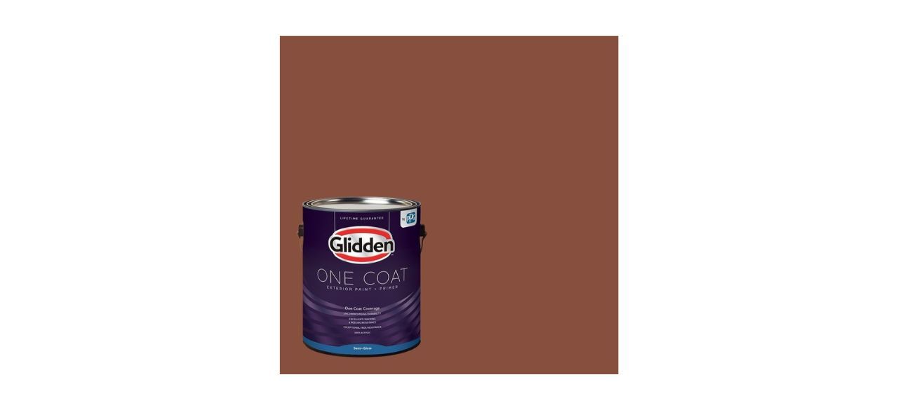 Pintura exterior semirrisperadora de una capa de una capa de una capa