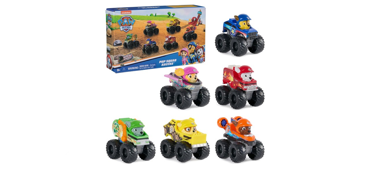 Paw Patrol Rescue Wheels 6-Piece Pup Squad Racers