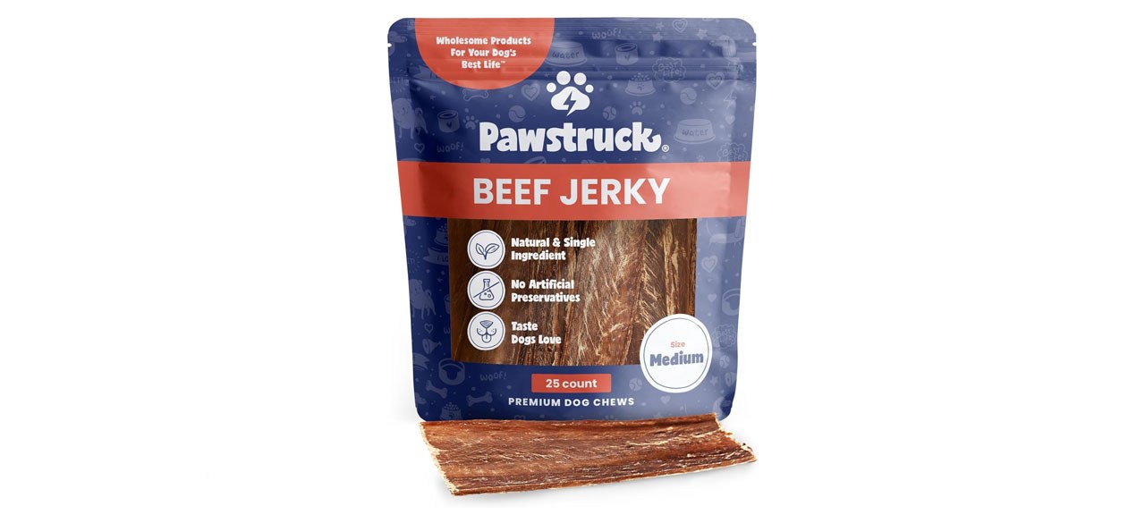 Pawstruck’s Joint Health Beef Jerky Dog Chews