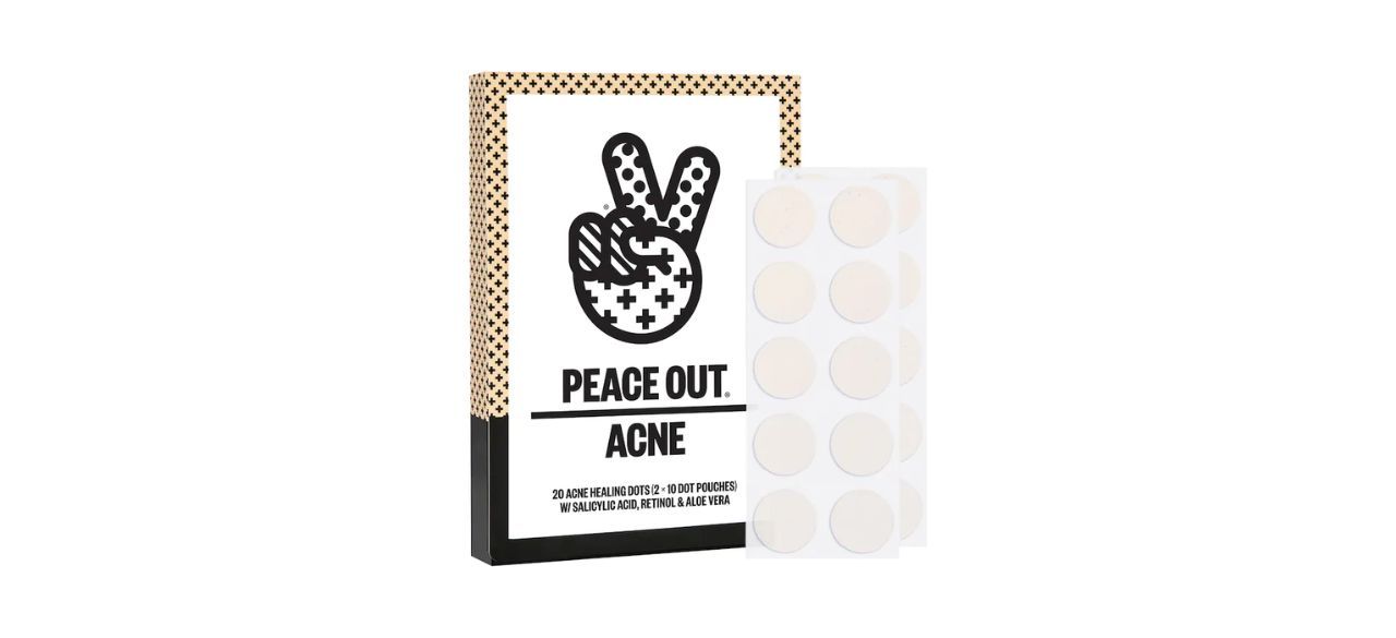 Peace Out Acne Dots