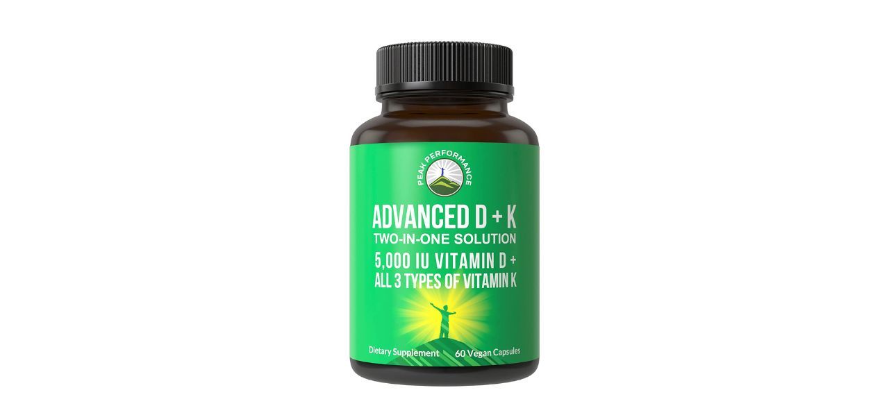 Best Peak Performance Advanced Vitamin D+K