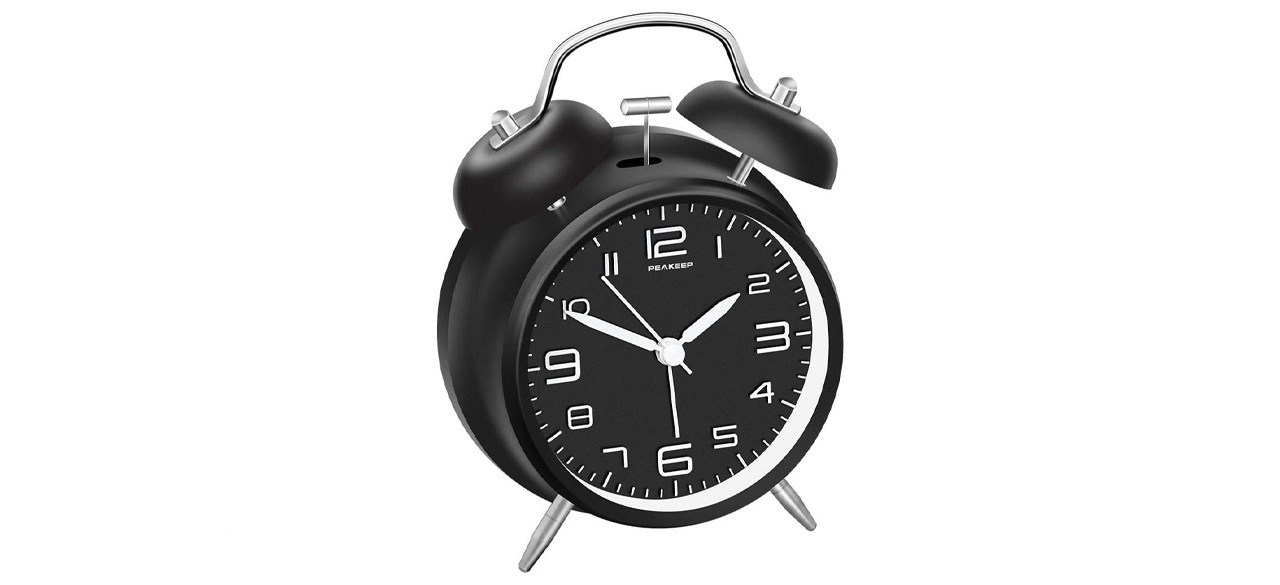 Peakeep Twin Bell Alarm Clock