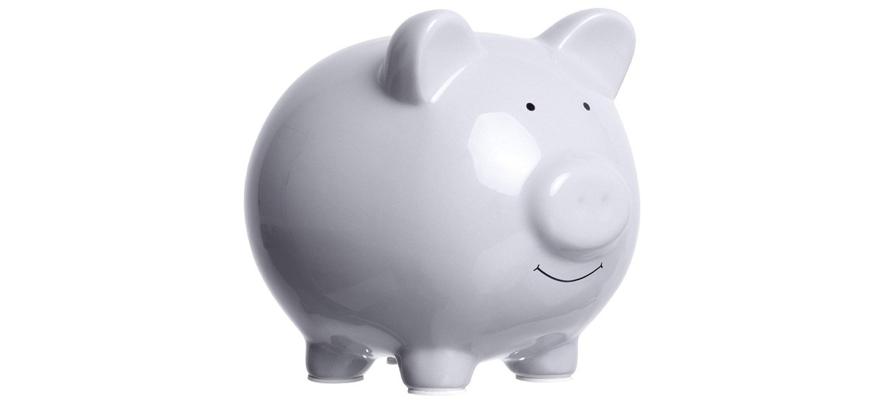 Pearhead Ceramic Piggy Bank