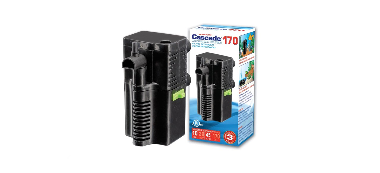 best Penn-Plax Cascade 170 Fully Submersible Internal Filter