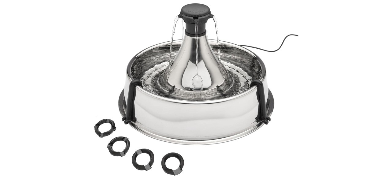 PetSafe Drinkwell Stainless 360 Multi-Pet Fountain